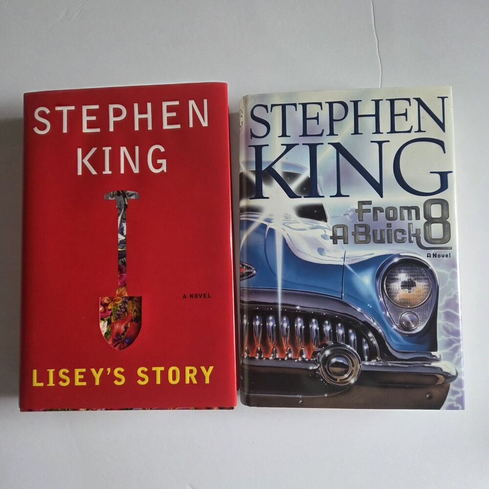 Stephen King Books Set Of 2 Lisey's Story From A Buick 8